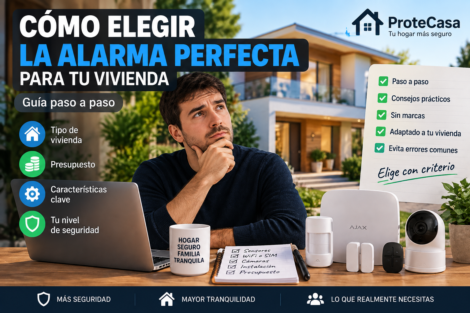 Alarma para casa según el tipo de vivienda