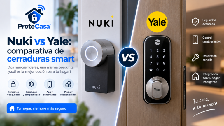 Nuki vs Yale: comparativa de cerraduras smart