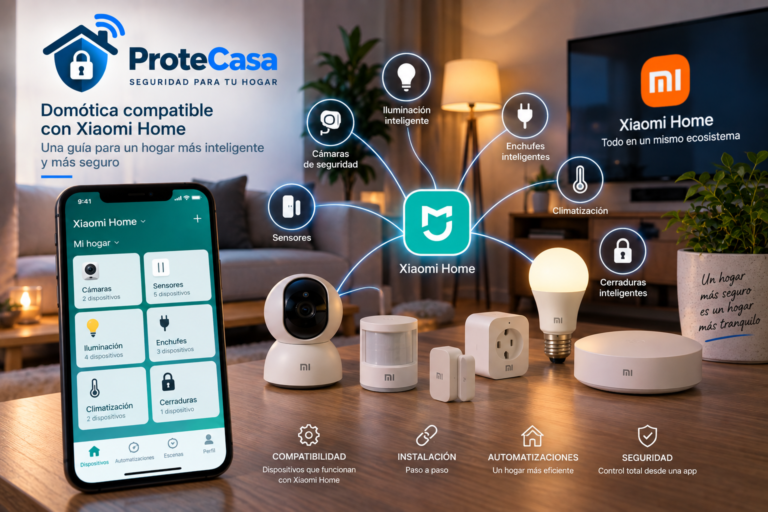 Domótica compatible con Xiaomi Home