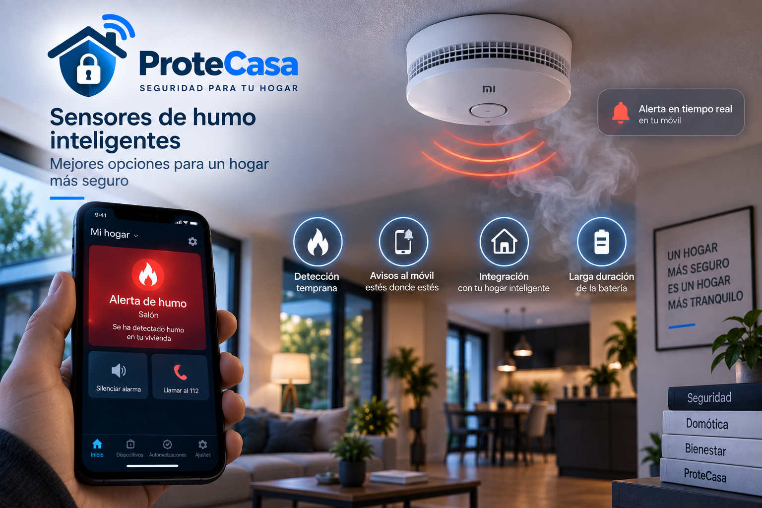 Sensores de humo inteligentes