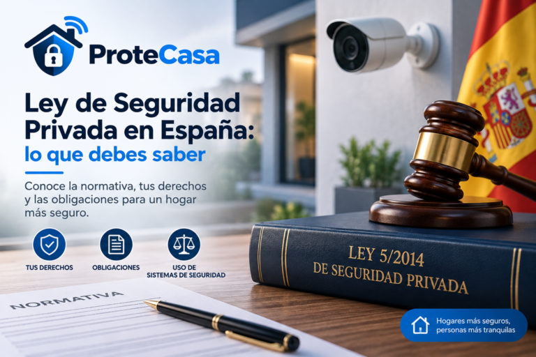 Ley de Seguridad Privada en España: normativa y sistemas de seguridad