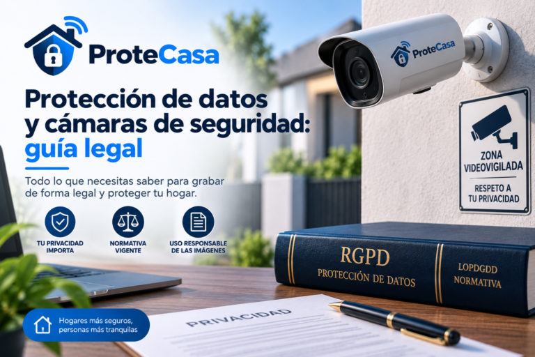 Protección de datos y cámaras de seguridad: guía legal